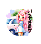 可愛い女の子♡誰にでも使える日常スタンプ（個別スタンプ：14）