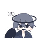 黒い天使スタンプ（個別スタンプ：1）