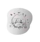 ちびっ子アナログスタンプ（個別スタンプ：7）