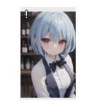 バーテンダー女の子14（個別スタンプ：15）