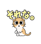 しかるねこ30（でか文字）（個別スタンプ：24）