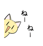 もっちり丸顔ねこ（個別スタンプ：19）