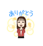 似顔絵スタンプmiku（個別スタンプ：2）