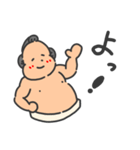 ちびっ子力士のどすこいライフ！（個別スタンプ：16）
