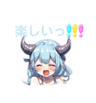 可愛い悪魔ちゃん（日常使い）（個別スタンプ：3）