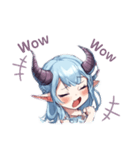 可愛い悪魔ちゃん（日常使い）（個別スタンプ：7）