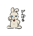 犬？兔？りんご？？（個別スタンプ：3）