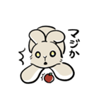 犬？兔？りんご？？（個別スタンプ：14）