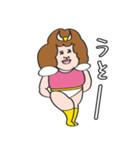 事務戦士ぶさ美（個別スタンプ：6）