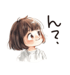 秋冬のあいさつ言葉。うめちゃん。（個別スタンプ：14）