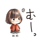 秋冬のあいさつ言葉。うめちゃん。（個別スタンプ：31）