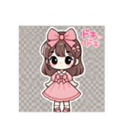 かわいい女の子♡変身♡（個別スタンプ：2）