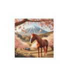 horses of the earth（個別スタンプ：8）