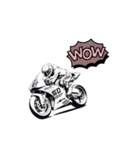 爆走！バイクレーシングスタンプ（個別スタンプ：9）