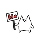 ねこっぽい何かスタンプ（個別スタンプ：4）