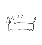 ねこっぽい何かスタンプ（個別スタンプ：10）
