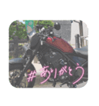 バイクでスタンプ（個別スタンプ：2）