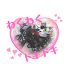 バイクでスタンプ（個別スタンプ：8）