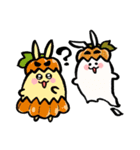 わんぱく！ころもちウサギ3ハロウィン編（個別スタンプ：16）