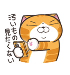 ランラン猫 27 (日本語)（個別スタンプ：24）