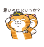 ランラン猫 27 (日本語)（個別スタンプ：37）