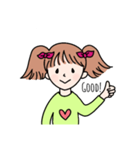 ラッキー少女パステル（個別スタンプ：1）