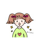 ラッキー少女パステル（個別スタンプ：3）