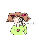 ラッキー少女パステル（個別スタンプ：9）