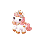 Sparkling Unicorn 第1弾（個別スタンプ：1）