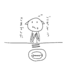 線の細いネコ（個別スタンプ：25）
