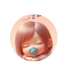 ちゅぱBabyおやちゅみZzzz（個別スタンプ：3）