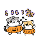 ゆるっとマヌルちゃん17 ハロウィン（個別スタンプ：11）