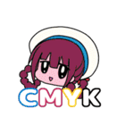 絵描きを応援するあおばちゃん（個別スタンプ：13）