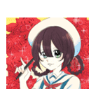 絵描きを応援するあおばちゃん（個別スタンプ：15）