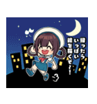 絵描きを応援するあおばちゃん（個別スタンプ：32）