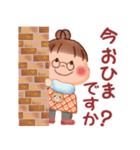 ぷくぷくさん「待ち合わせ」（個別スタンプ：13）