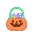 ハロウィン♪もこもこスタンプデコ（個別スタンプ：22）