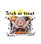 Halloween女の子（個別スタンプ：13）