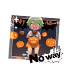 Halloween女の子（個別スタンプ：15）