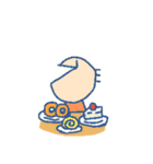 かわいい楽しい毎日のスタンプ（個別スタンプ：3）