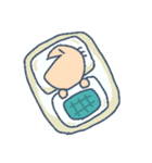 かわいい楽しい毎日のスタンプ（個別スタンプ：12）