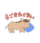 huwahuwa funny animals（個別スタンプ：17）