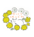 花ねこスタンプ2（個別スタンプ：24）