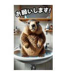 ⚫ボバクマーモット3⭐40匹セット（個別スタンプ：14）