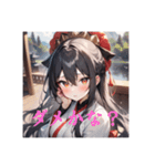 不知火の美少女スタンプ4（個別スタンプ：9）
