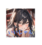 不知火の美少女スタンプ4（個別スタンプ：11）
