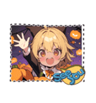 Halloween女の子2（個別スタンプ：2）