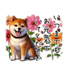 秋の柴犬（個別スタンプ：16）