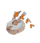 スーパーガール(うんち星人)（個別スタンプ：5）