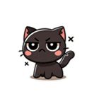 黒猫ジジのイラスト（個別スタンプ：24）